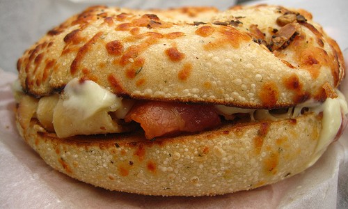 A Tasty Bagel Sandwich A Tasty Bagel Sandwich