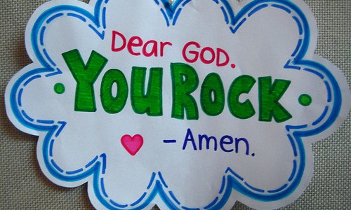 Dear God, You Rock – Amen. Dear God, You Rock – Amen.