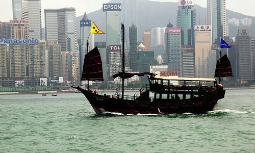 Chinese Junk @ Hong Kong Chinese Junk @ Hong Kong