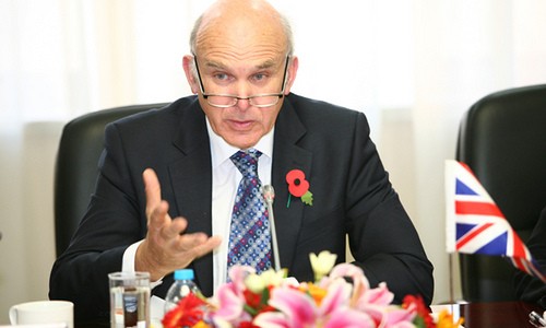 Vince Cable China Trade delegation Vince Cable China Trade delegation