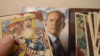 Agent Coulson vintage Captain America Trading cards Agent Coulson vintage Captain America Trading cards
