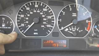 BMW E46 Oil Inspection Service Light Reset (1999 and Newer E46) BMW E46 Oil Inspection Service Light Reset (1999 and Newer E46)