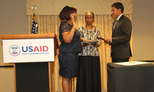 Angelique Crumbly Sworn in as Assistant Administrator for Management Angelique Crumbly Sworn in as Assistant Administrator for Management